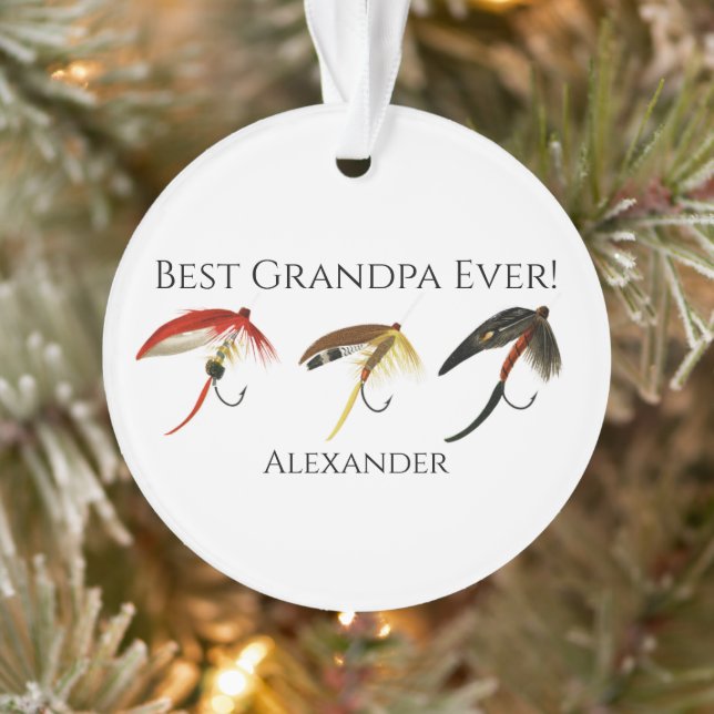 Meilleur Grand-Père Jamais ! Pêcheurs de poissons  (Arbre)