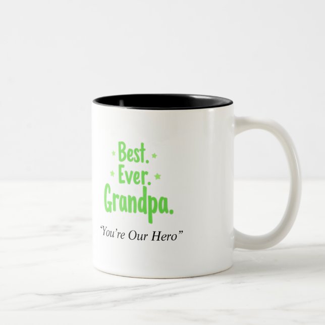 Meilleur Grand-Père Mug - Drôle cadeau de fête des (Droit)