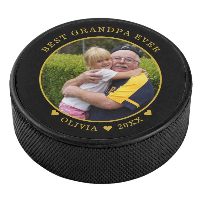 Meilleur Grand-Père Noir Et Or Jamais Photo (3/4/2016 12:00:00 AM)