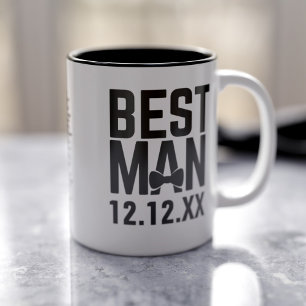 Meilleur Homme Groomsman Gift Coffee Mug