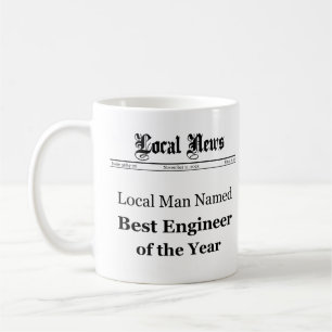 Meilleur Ingénieur de l'année Mug - Pour lui