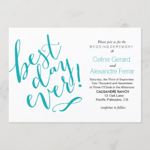 MEILLEUR JOUR POUR TOUS LES Faire-part de mariage 