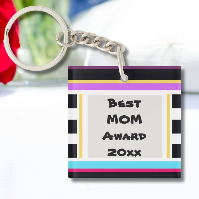 Meilleur MOM Award 20xx Modern Cute (Best MOM Award 20xx - Modern Cute Keychain)