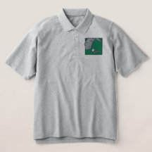 Meilleur Monde Drôle Golfer Personnalisé Chemise B