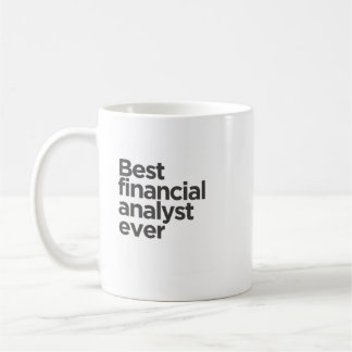 Meilleur mug à café Analyste Financier De Tous les