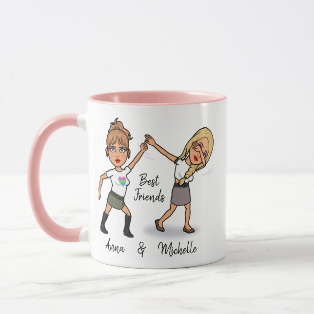 Meilleur Mug d'Ami (Gauche)