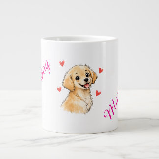 Meilleur Mug de Maman de Chien – Mignon Chiots Ret
