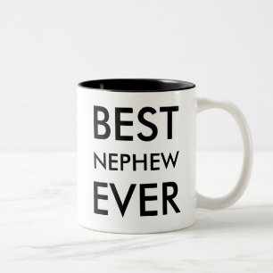 Meilleur Nephew Jamais Mug   cadeau oncle tante po