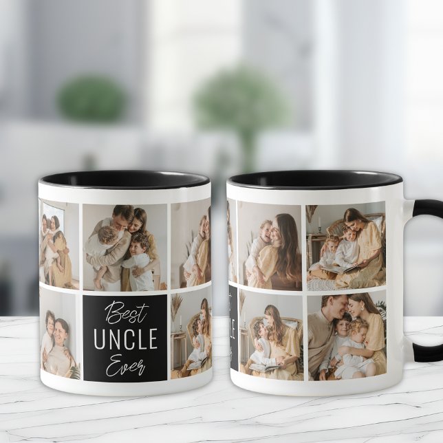 Meilleur ONCLE Jamais Personnalisé Café Mug (Créateur téléchargé)