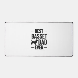 Meilleur Papa Basset Vintage Gravure T-Shirt Chien