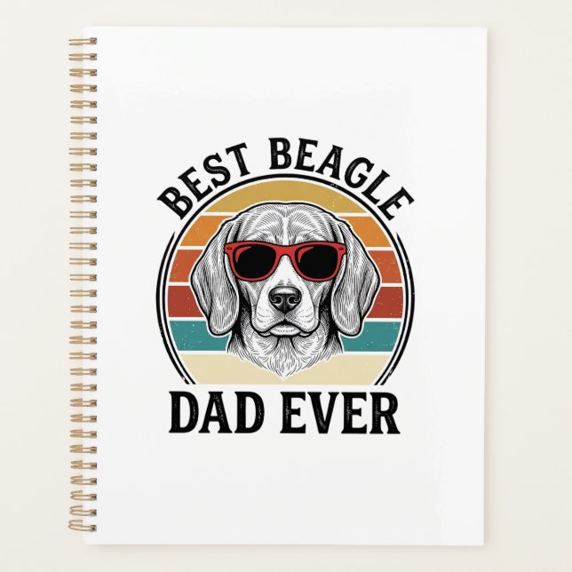 Meilleur papa Beagle de tous les temps Design de t (Devant)