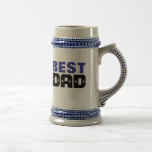 Meilleur papa Beer Stein Mug
