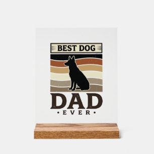 Meilleur papa chien de tous les temps Design vinta