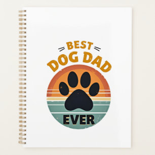 Meilleur Papa Chien Ever Vintage Retro Patte Couch