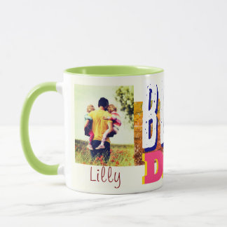 meilleur papa dans le monde coloré Mug