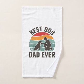 Meilleur Papa de Chien Vintage Sunset Conception d