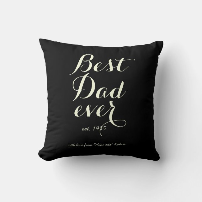 Meilleur papa de tous les temps - Coussin des yeux (Recto)