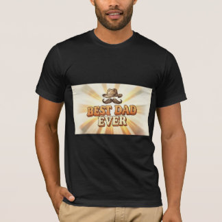 Meilleur Papa de Tous les Temps T-Shirt de la Fête