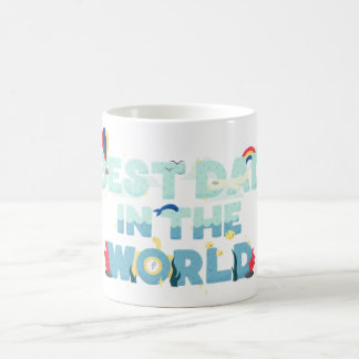 Meilleur Papa du Monde Mug – Thème Voyage Mignon P