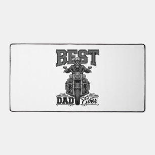 Meilleur Papa Ever Biker Vintage Gravure T-Shirt_1