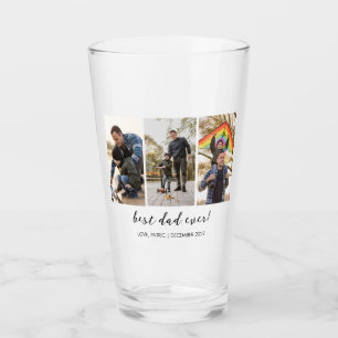 Meilleur Papa Garder Un Verre Multiphoto