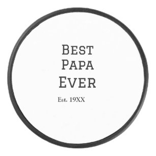 Meilleur papa jamais. Ajouter année nom de date pè