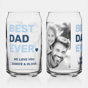 Meilleur papa jamais coeur bleu fête des pères pho