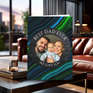 Meilleur papa jamais Modèle photo personnalisé