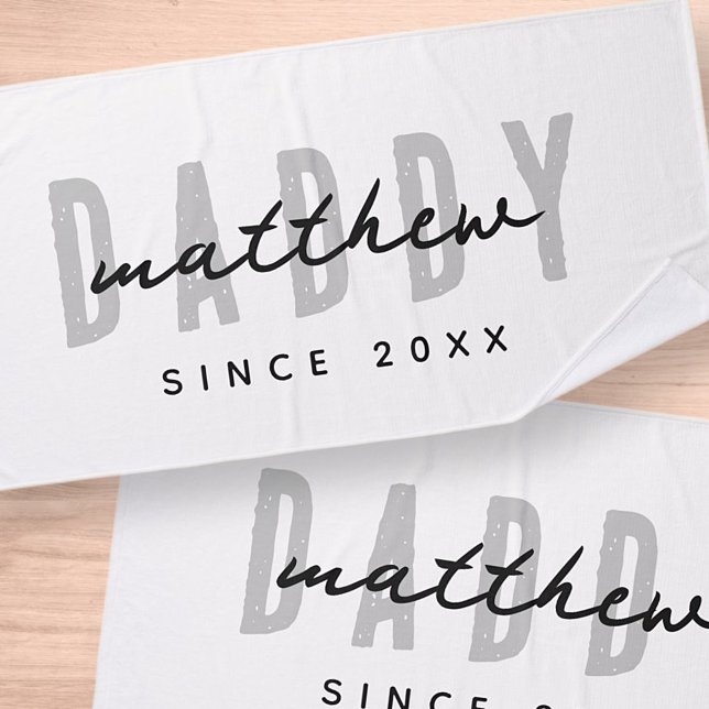 Meilleur Papa Jamais Moderne Élégante Fête des pèr (Créateur téléchargé)