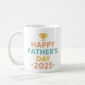 Meilleur papa jamais Trophée Mug Bonne fête des pè