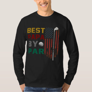 meilleur papa par par golf T-Shirt