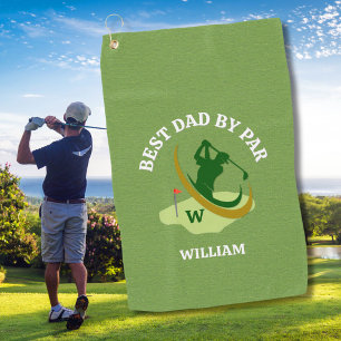 Meilleur papa par Par Parfait Serviette de golf po