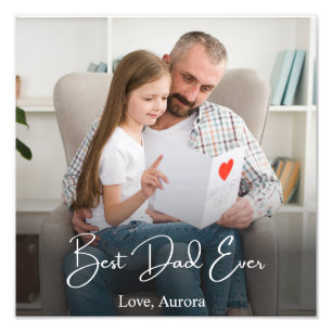 Meilleur Papa Personnalisé avec Photo