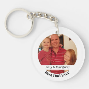 Meilleur papa photo Porte - clé