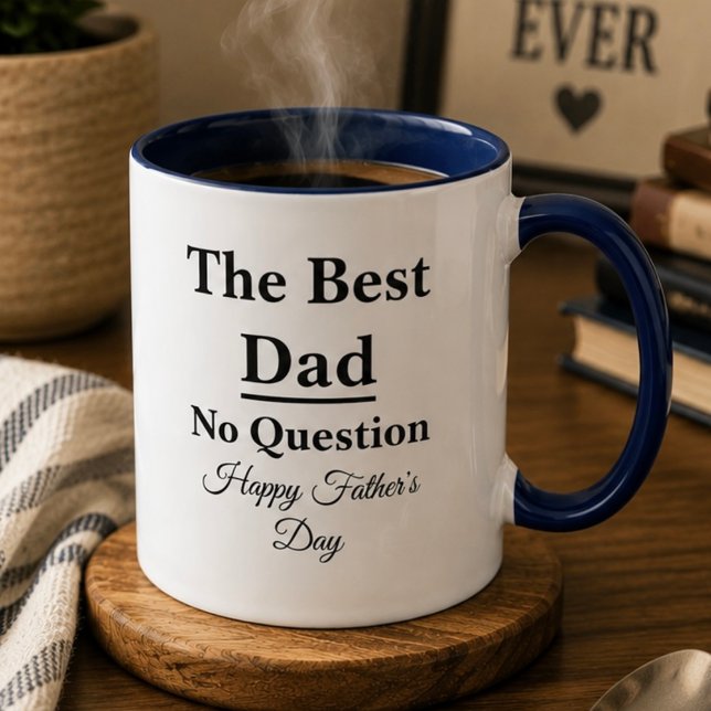 Meilleur Papa Sans Conteste Tasse de la Fête des P (Créateur téléchargé)