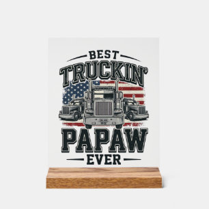 Meilleur Papaw de camionnage jamais Vintage vecteu