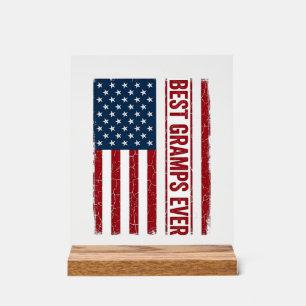 Meilleur Papi Patriote Drapeau Vector Design_1