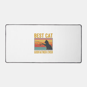 Meilleur Parrain de Chat Ever Vintage Chat Vector