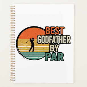 Meilleur parrain par Par Vintage Golf Vector Desig