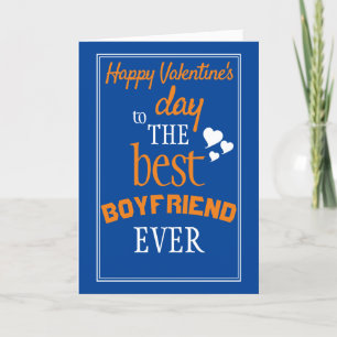 Meilleur petit ami Carte de Saint Valentin