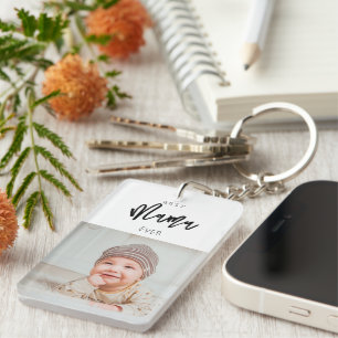 Meilleur Porte - clé photo personnalisé pour Mère