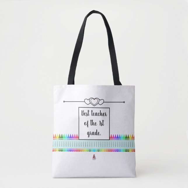 Meilleur sac fourre-tout de 1ère année pour enseig (Devant)