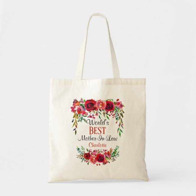 Meilleur Sac fourre-tout de belle-mère au monde (Devant)
