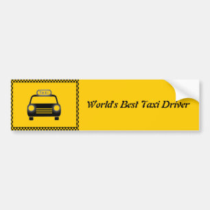 Meilleur Sticker De Chauffeur De Taxi Monde