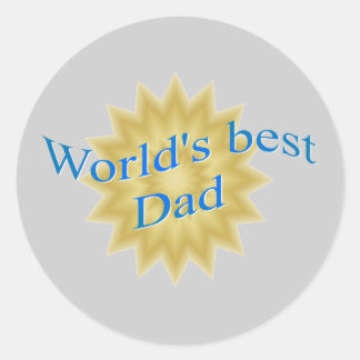 Meilleur Sticker pour papa du monde