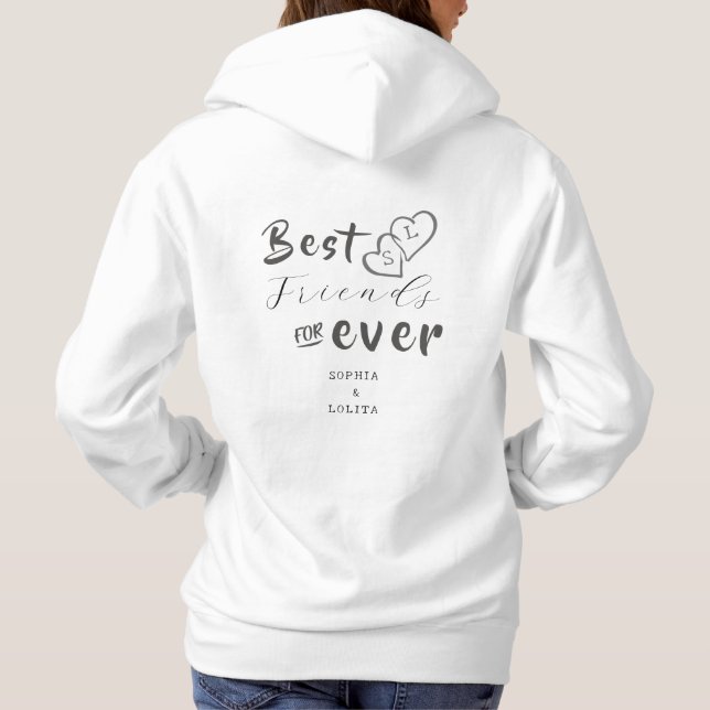 Meilleur Sweat - shirt à capuche personnalisé pour (Dos)