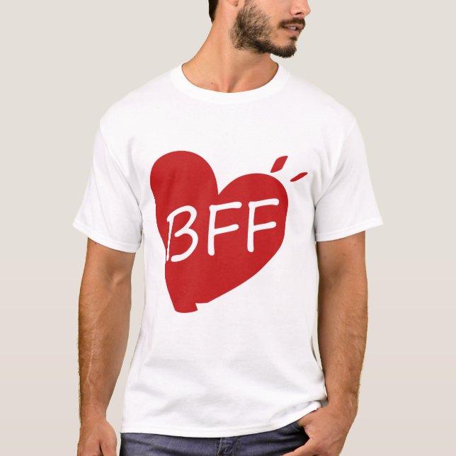 Meilleur T-shirt Friend Forever - BFF Matching (Devant)