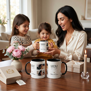 Meilleur Tasse Collage Photo Maman