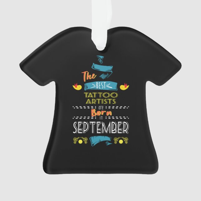 Meilleur Tatouage Artistes Né en Septembre Idée ca (devant)