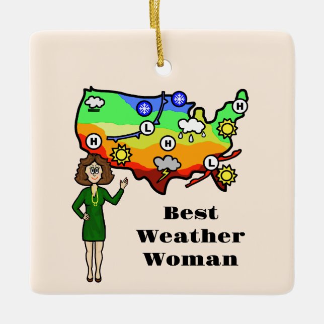 Meilleur temps Femme Ornement de Noël (Devant)